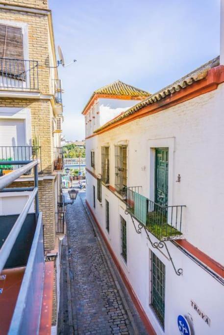 Ferienwohnung Luminoso Apartamento Centro Triana Sevilla Exterior foto